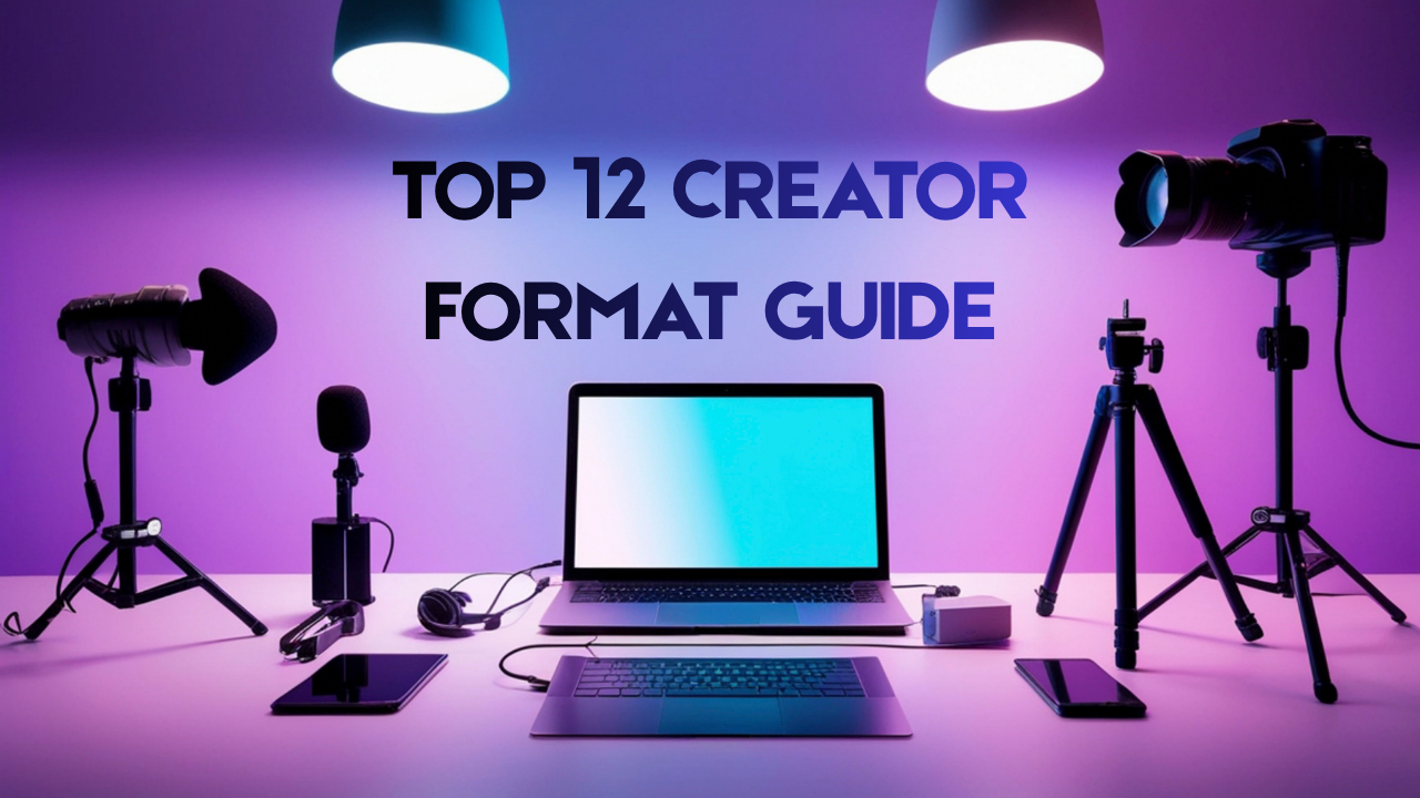 Top 12 Creator Formats Guide